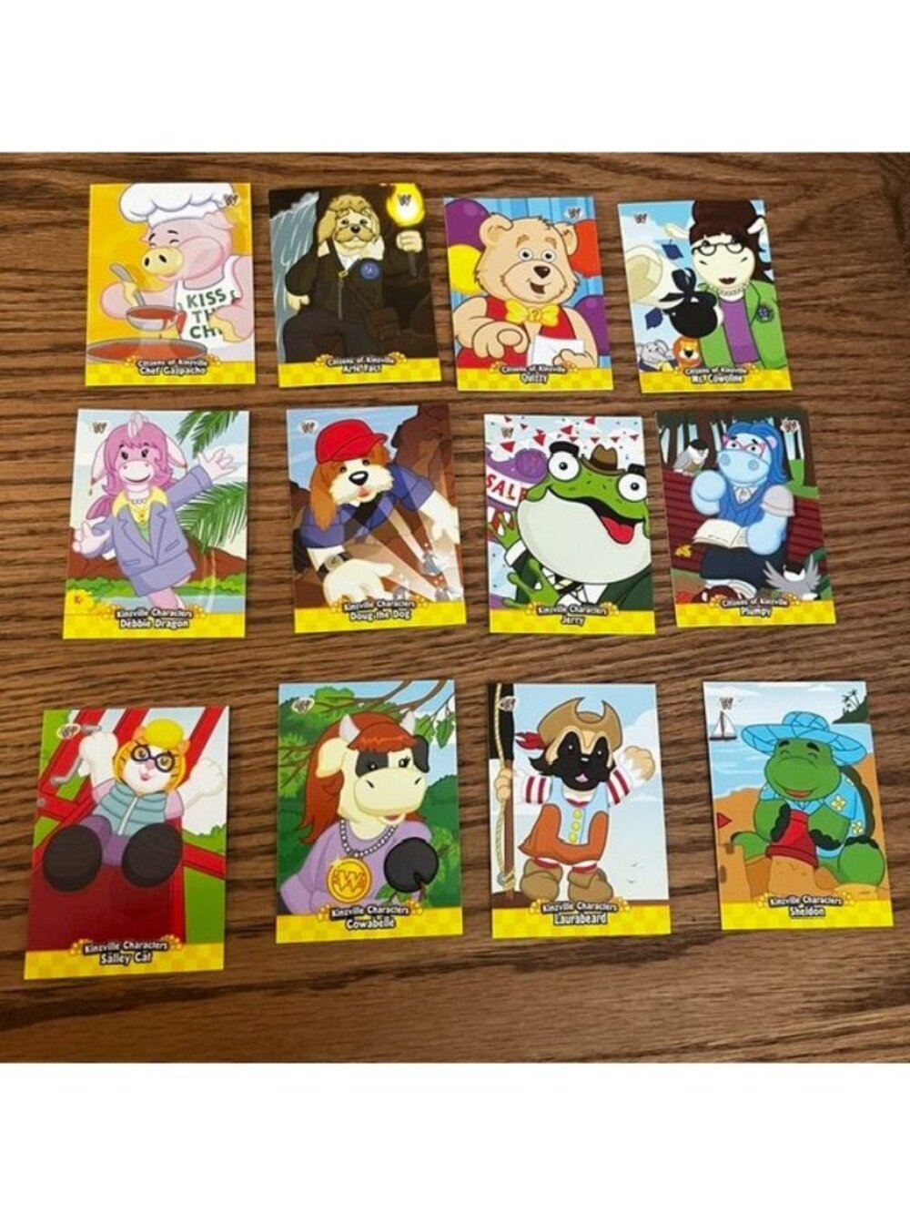 Webkinz Set of 12 Card Lot